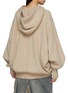 Back View - Click To Enlarge - RICK OWENS  - Hun Oversized Alpaca Wool Blend Knit Hoodie