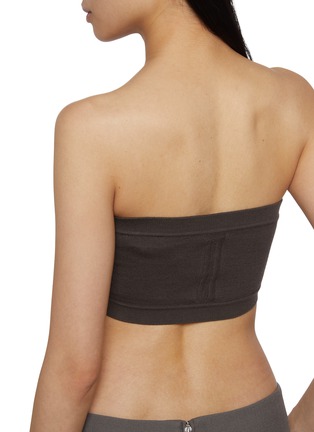  - RICK OWENS  - Cashmere Knit Bandeau Top