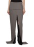 Main View - Click To Enlarge - RICK OWENS  - Sliced Wool Maxi Skirt