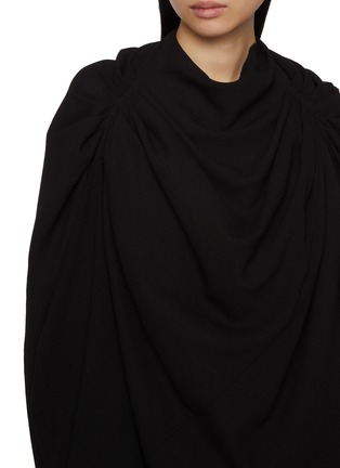  - RICK OWENS  - Multiway Draped Wool Dress