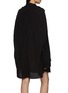 Back View - Click To Enlarge - RICK OWENS  - Multiway Draped Wool Dress