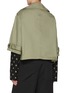 Back View - Click To Enlarge - Y'S - Wide Collar Cotton Jacket