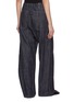 Back View - Click To Enlarge - Y'S - Patchwork Straight Leg Pants