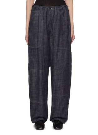 Main View - Click To Enlarge - Y'S - Patchwork Straight Leg Pants