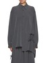Main View - Click To Enlarge - Y'S - Asymmetric Gathering Blouse