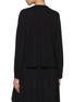 Back View - Click To Enlarge - Y'S - Stripe Panelled Hybrid Top