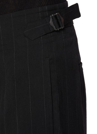  - Y'S - Pleated Front Stripe Pants