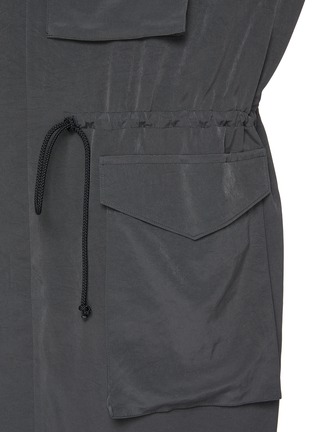  - Y'S - Four Pocket Drawstring Shirt Dress
