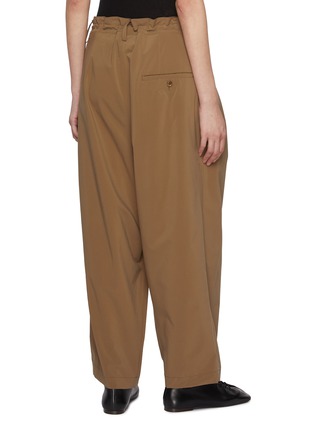 Back View - Click To Enlarge - Y'S - Double Tuck Pleated Pants