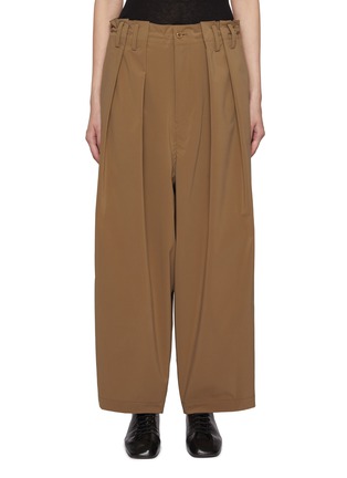 Main View - Click To Enlarge - Y'S - Double Tuck Pleated Pants