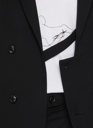  - Y'S - Asymmetrical Single Breasted Blazer