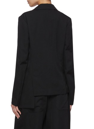 Back View - Click To Enlarge - Y'S - Asymmetrical Single Breasted Blazer
