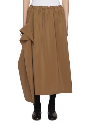 Main View - Click To Enlarge - Y'S - Asymmetrical Draped Skirt