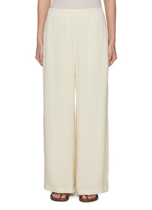 Main View - Click To Enlarge - JOSEPH - Pleated Wide Leg Trousers