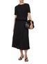 Figure View - Click To Enlarge - JOSEPH - Sully Crinkled Habotai Silk Skirt