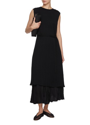 Figure View - Click To Enlarge - JOSEPH - Garnier Pleated Dress