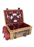 Main View - Click To Enlarge - LES JARDINS DE LA COMTESSE - Champs-Elysées Prestige Picnic Hamper for 2 Person — Red