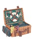 Main View - Click To Enlarge - LES JARDINS DE LA COMTESSE - Champs-Elysées Prestige Picnic Hamper for 2 Person — Green