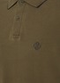  - HERNO - Logo Pigment Dyed Cotton Polo Shirt