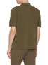 Back View - Click To Enlarge - HERNO - Logo Pigment Dyed Cotton Polo Shirt
