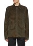 Main View - Click To Enlarge - RICK OWENS  - Brad Suede Jacket