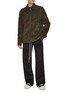 Figure View - Click To Enlarge - RICK OWENS  - Brad Suede Jacket