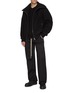 Figure View - Click To Enlarge - RICK OWENS  - Blixa Dracucollar Wool Jacket