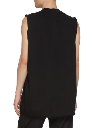 Back View - Click To Enlarge - RICK OWENS  - Jumbo Compact Cotton Top