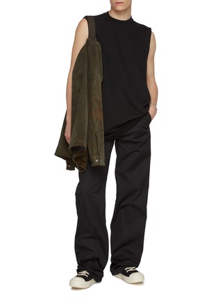 Figure View - Click To Enlarge - RICK OWENS  - Jumbo Compact Cotton Top