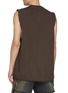 Back View - Click To Enlarge - RICK OWENS  - Jumbo Compact Cotton Top