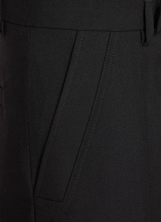  - RICK OWENS  - Geth Tailored Melton Wool Pants