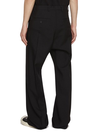 Back View - Click To Enlarge - RICK OWENS  - Geth Tailored Melton Wool Pants