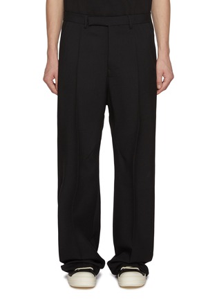 Main View - Click To Enlarge - RICK OWENS  - Geth Tailored Melton Wool Pants