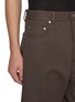  - RICK OWENS  - Straight Leg Whipcord Cotton Jeans