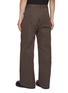 Back View - Click To Enlarge - RICK OWENS  - Straight Leg Whipcord Cotton Jeans