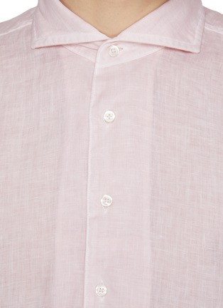  - EQUIL - Spread Collar Flax Linen Shirt
