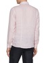 Back View - Click To Enlarge - EQUIL - Spread Collar Flax Linen Shirt