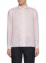 Main View - Click To Enlarge - EQUIL - Spread Collar Flax Linen Shirt