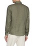Back View - Click To Enlarge - EQUIL - Spread Collar Flax Linen Shirt