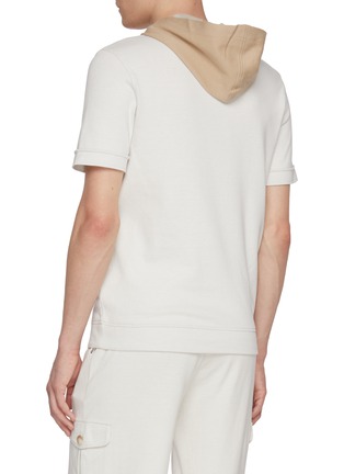 Back View - Click To Enlarge - EQUIL - Bi-colour Hoodie