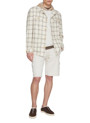 Figure View - Click To Enlarge - EQUIL - Bi-colour Hoodie