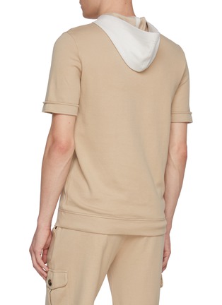 Back View - Click To Enlarge - EQUIL - Bi-colour Hoodie
