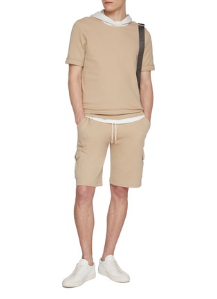 Figure View - Click To Enlarge - EQUIL - Bi-colour Hoodie