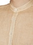  - EQUIL - Mandarin Collar Linen Shirt