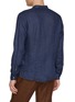 Back View - Click To Enlarge - EQUIL - Mandarin Collar Linen Shirt
