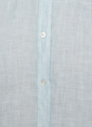  - EQUIL - Mandarin Collar Linen Shirt