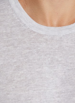  - EQUIL - Linen Cotton Crewneck T-Shirt
