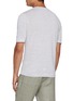Back View - Click To Enlarge - EQUIL - Linen Cotton Crewneck T-Shirt