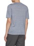 Back View - Click To Enlarge - EQUIL - Crewneck Flax Linen Cotton T-shirt