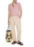 Figure View - Click To Enlarge - EQUIL - Contrast Placket Cotton Polo Shirt